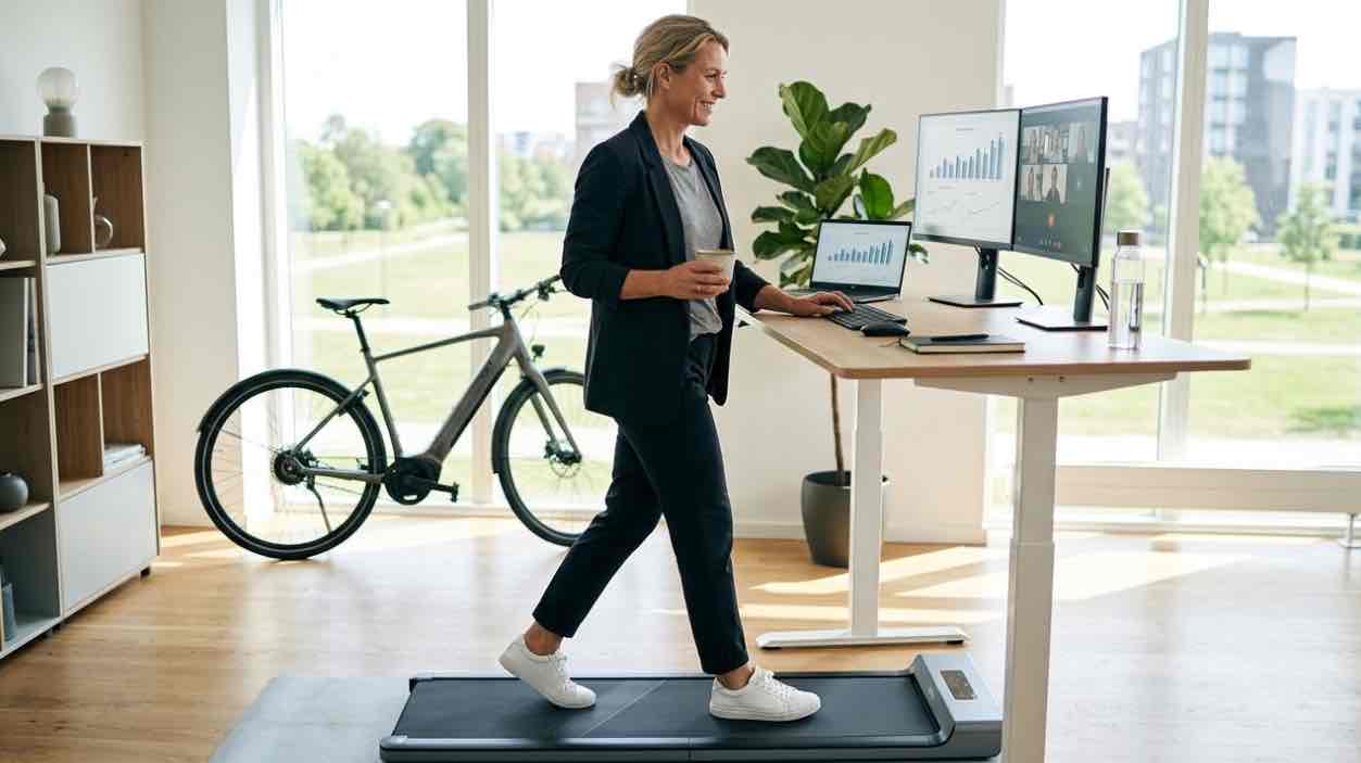 Gåbånd til kontor og hjemmet